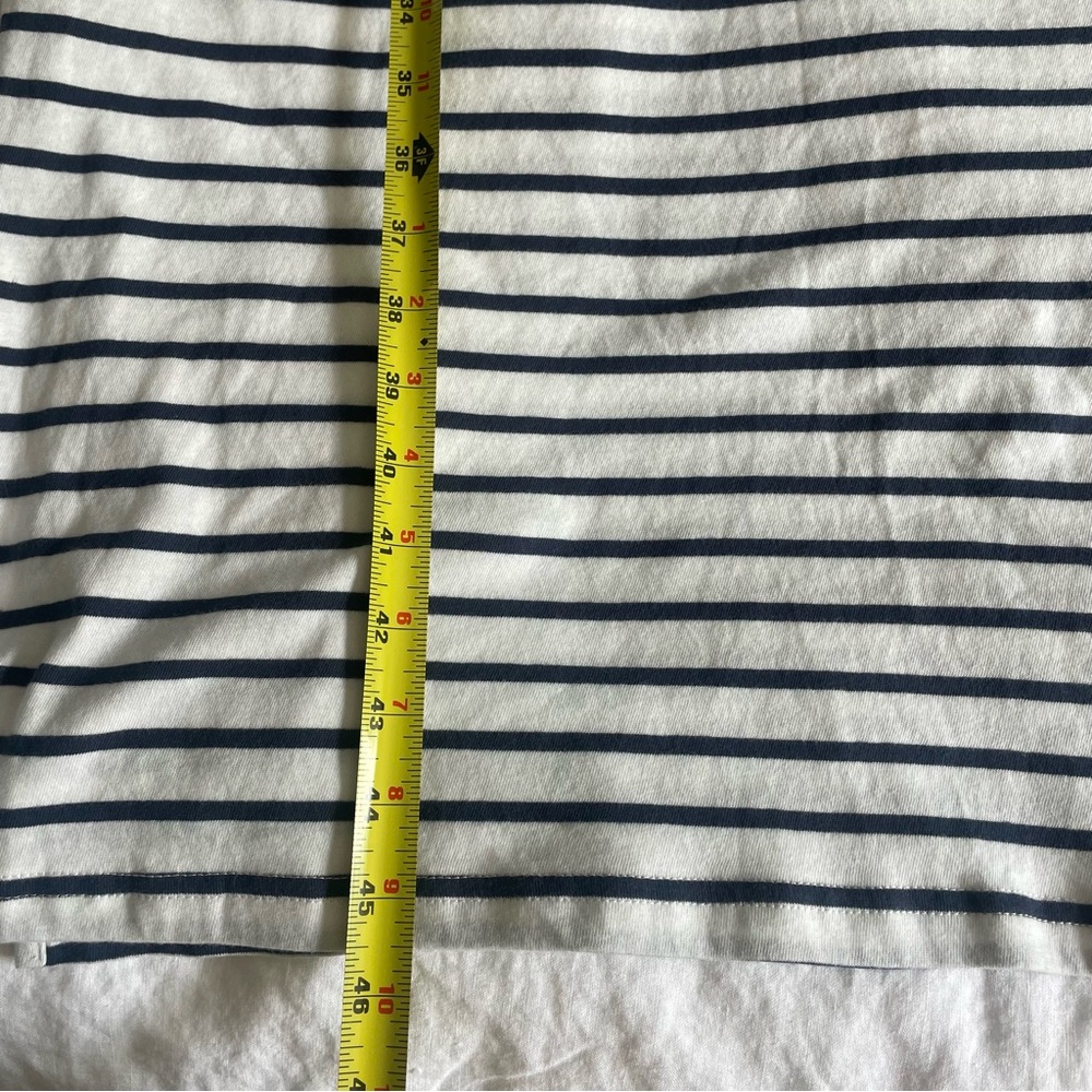 NWT Rails Sailor Nautical Stripe Navy White Cotton Sleeveless Midi Tank Dress - Picture 16 of 16